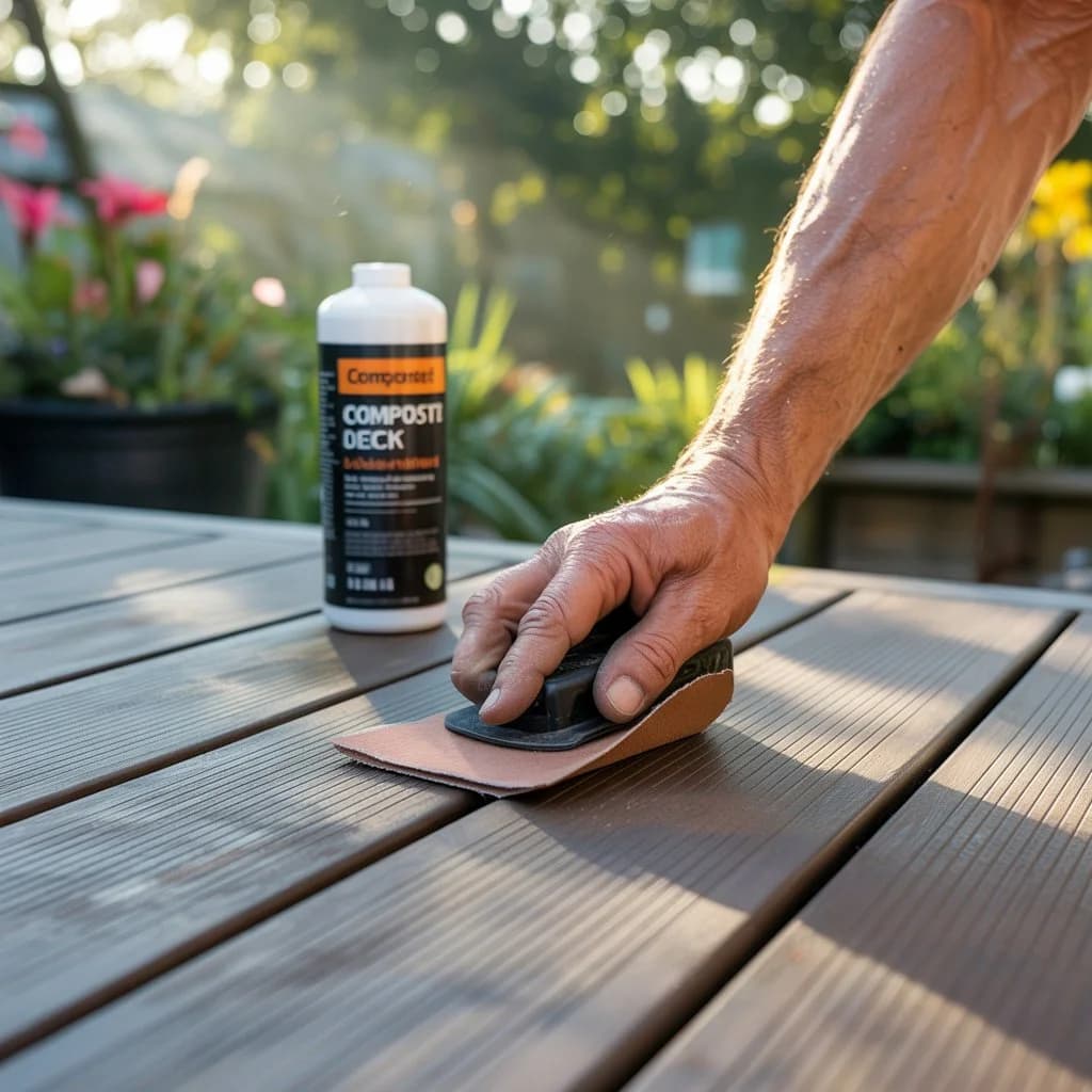 does a composite decking board scratch