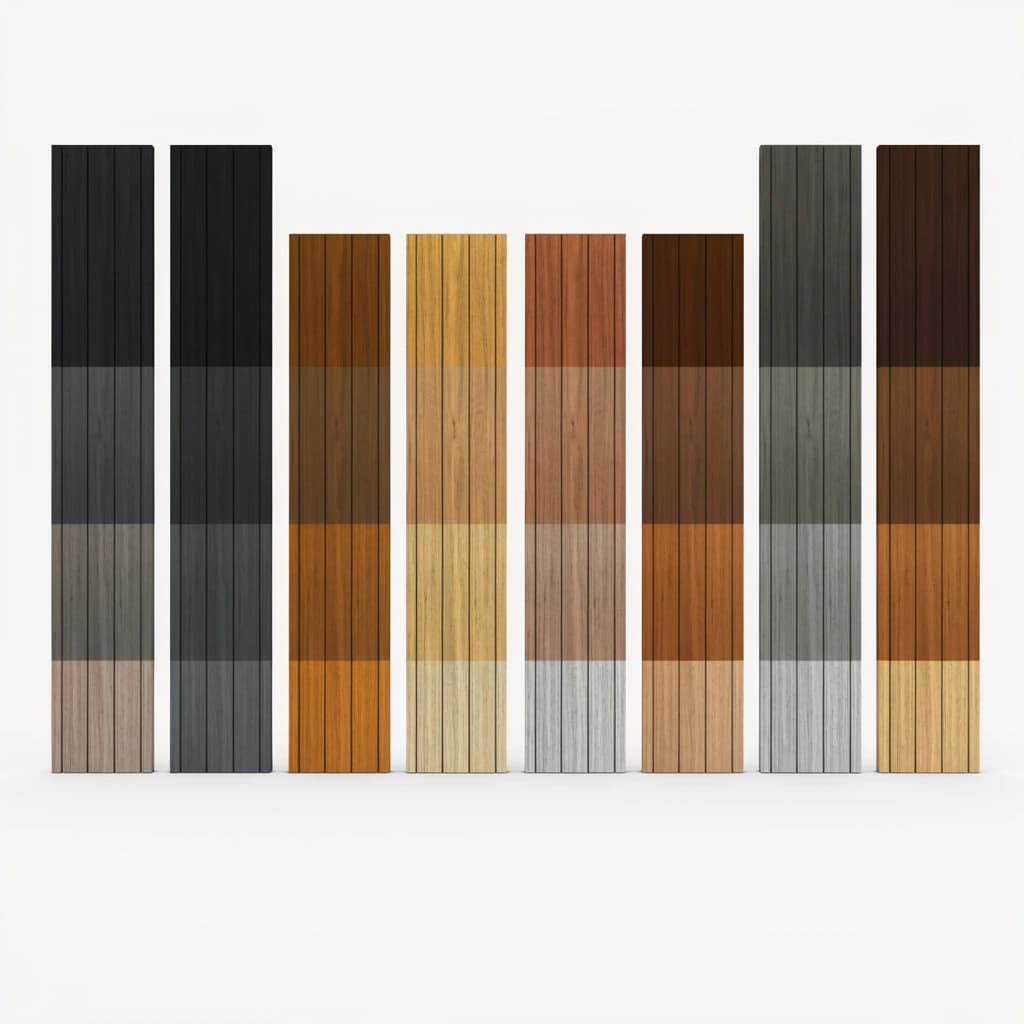 composite decking board colour stabilisation