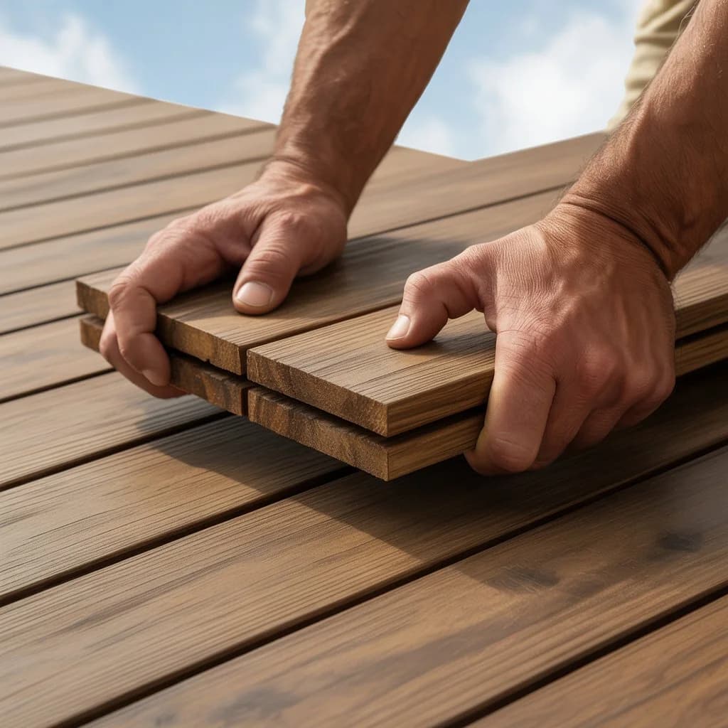 How to recognise a good-quality composite decking board