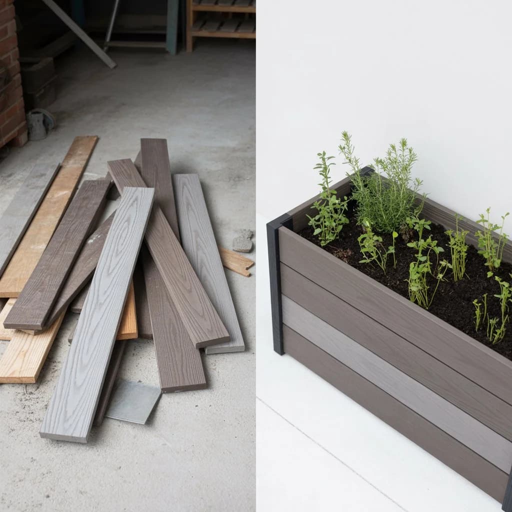 DIY composite planters