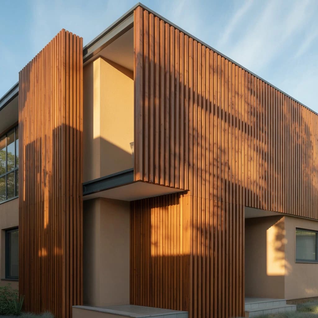 External wall slats