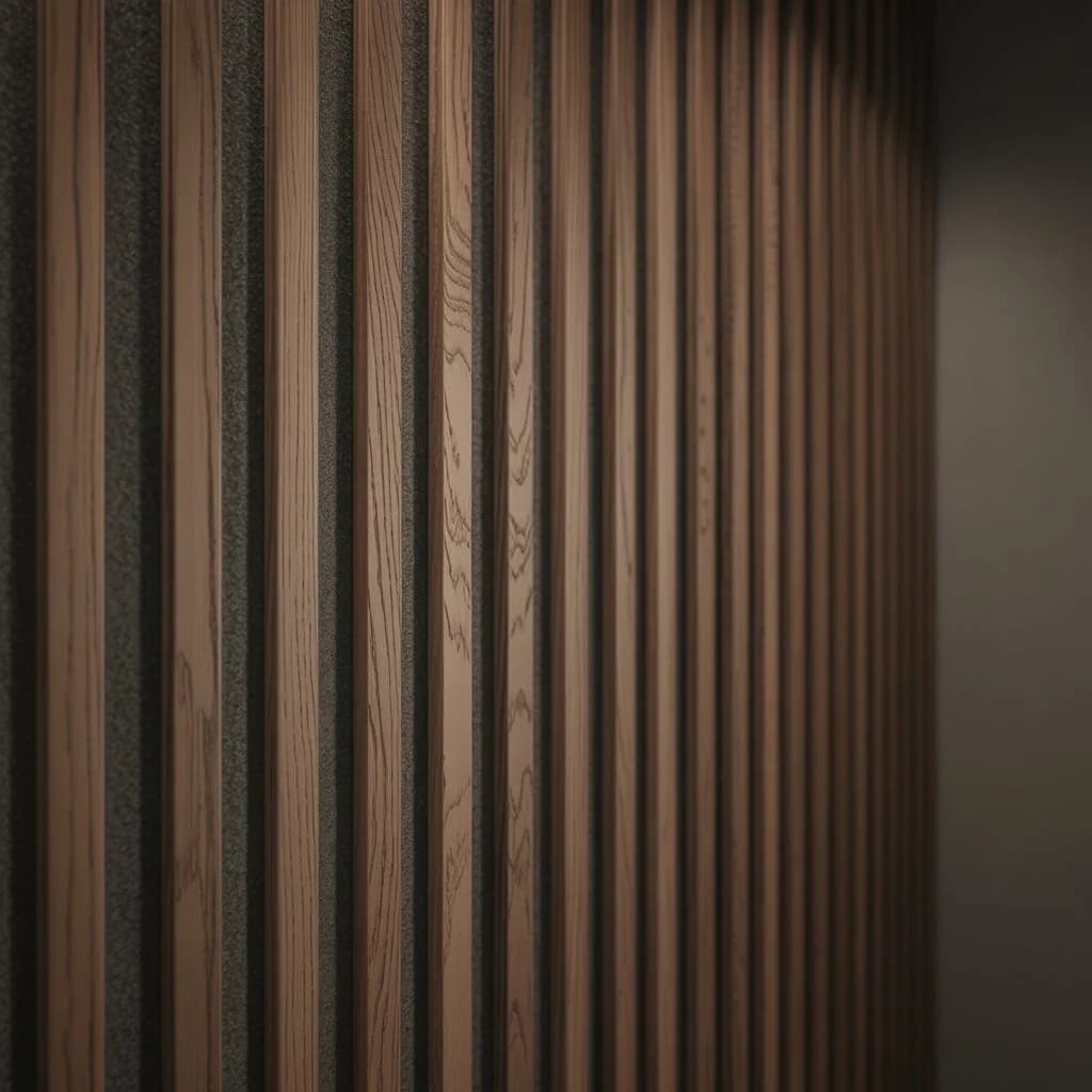 veneered acoustic panels