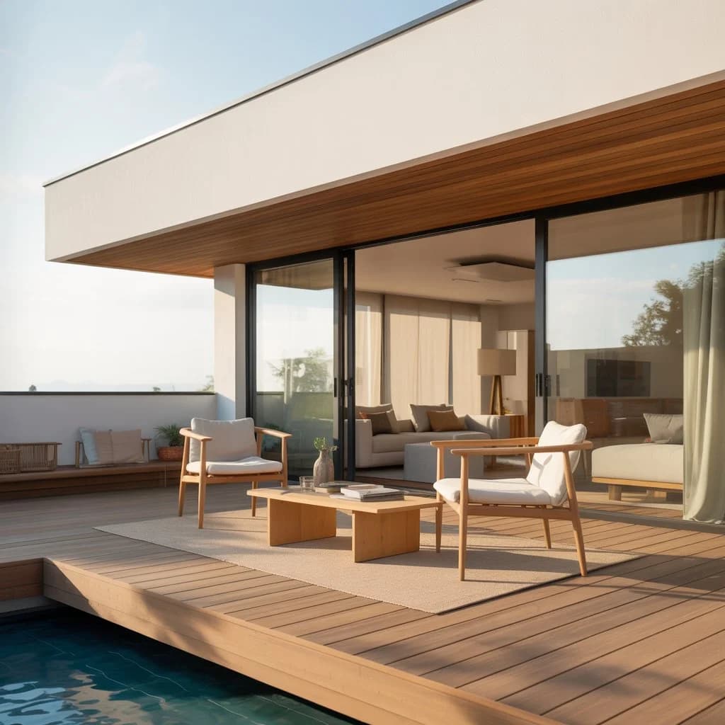 Your terrace in the spotlight