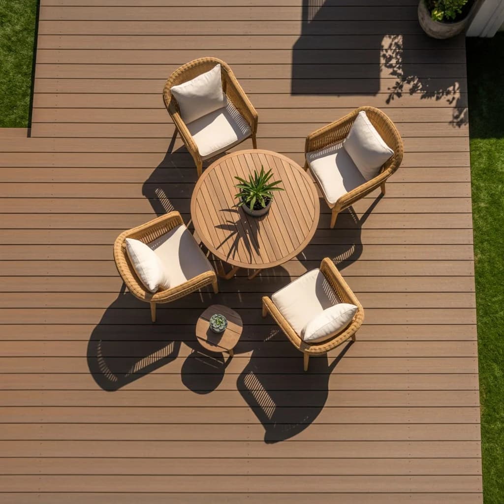 direction for laying composite decking boards
