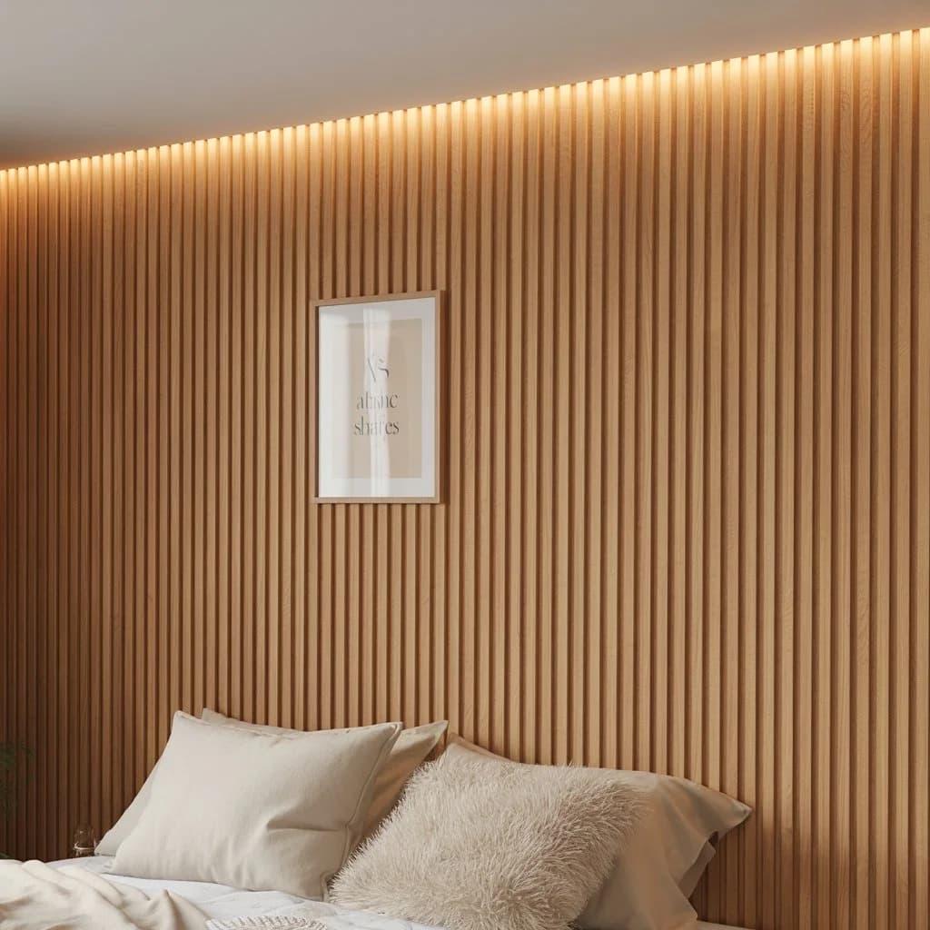 installation of wall slats