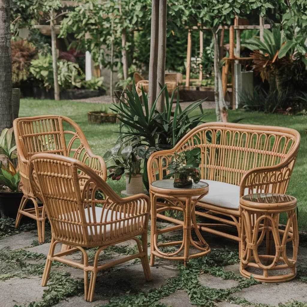 eco-friendly rattan garden furniture