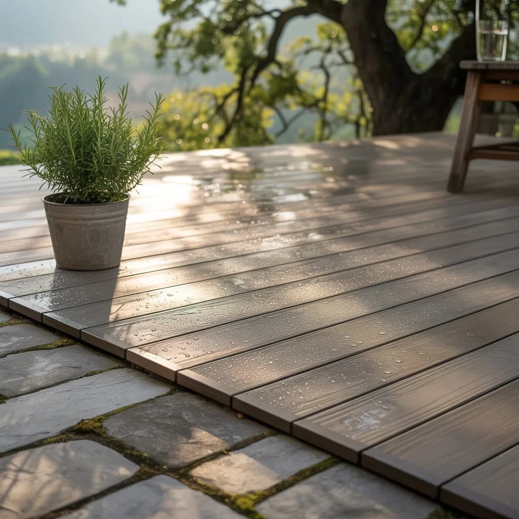 patio without joists