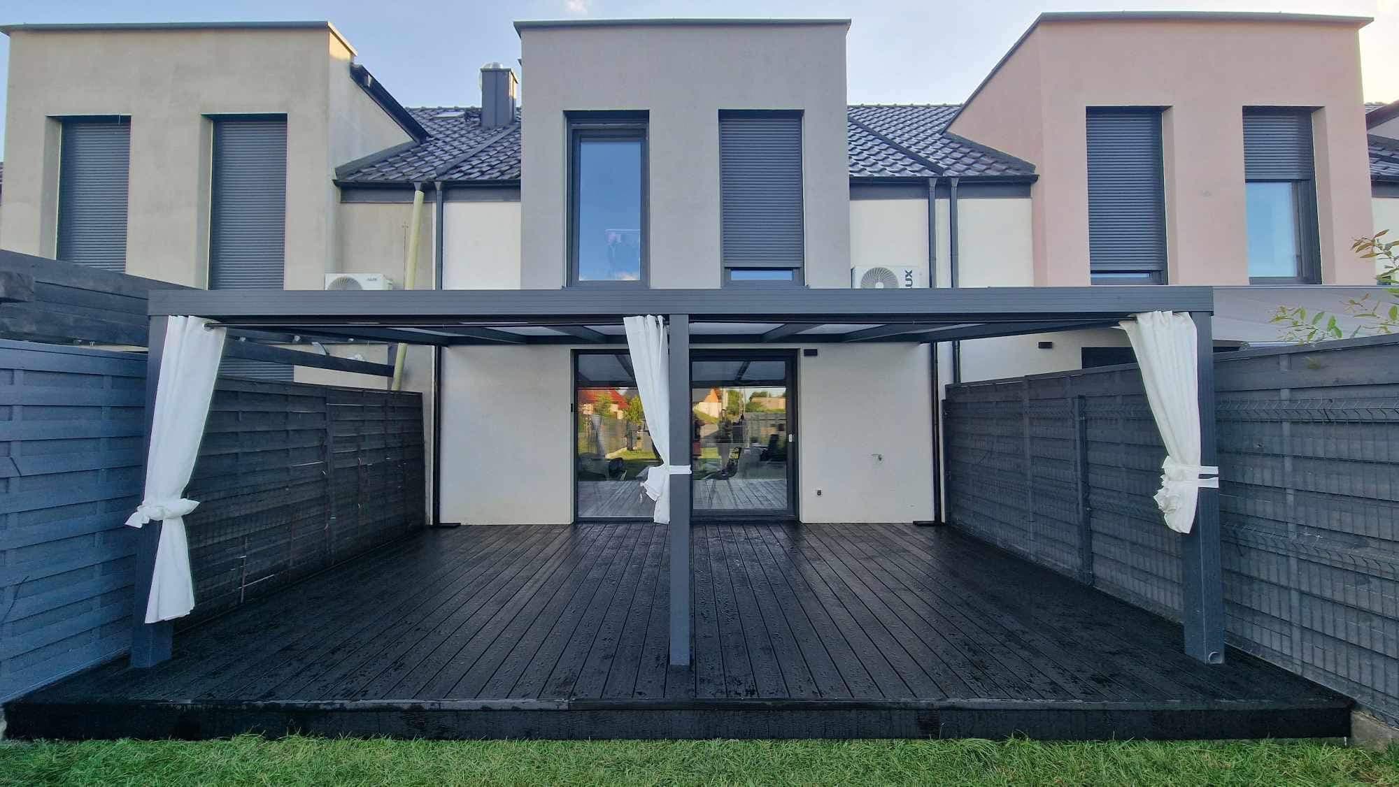 Composite decking board for a terrace - Świeradów Zdrój