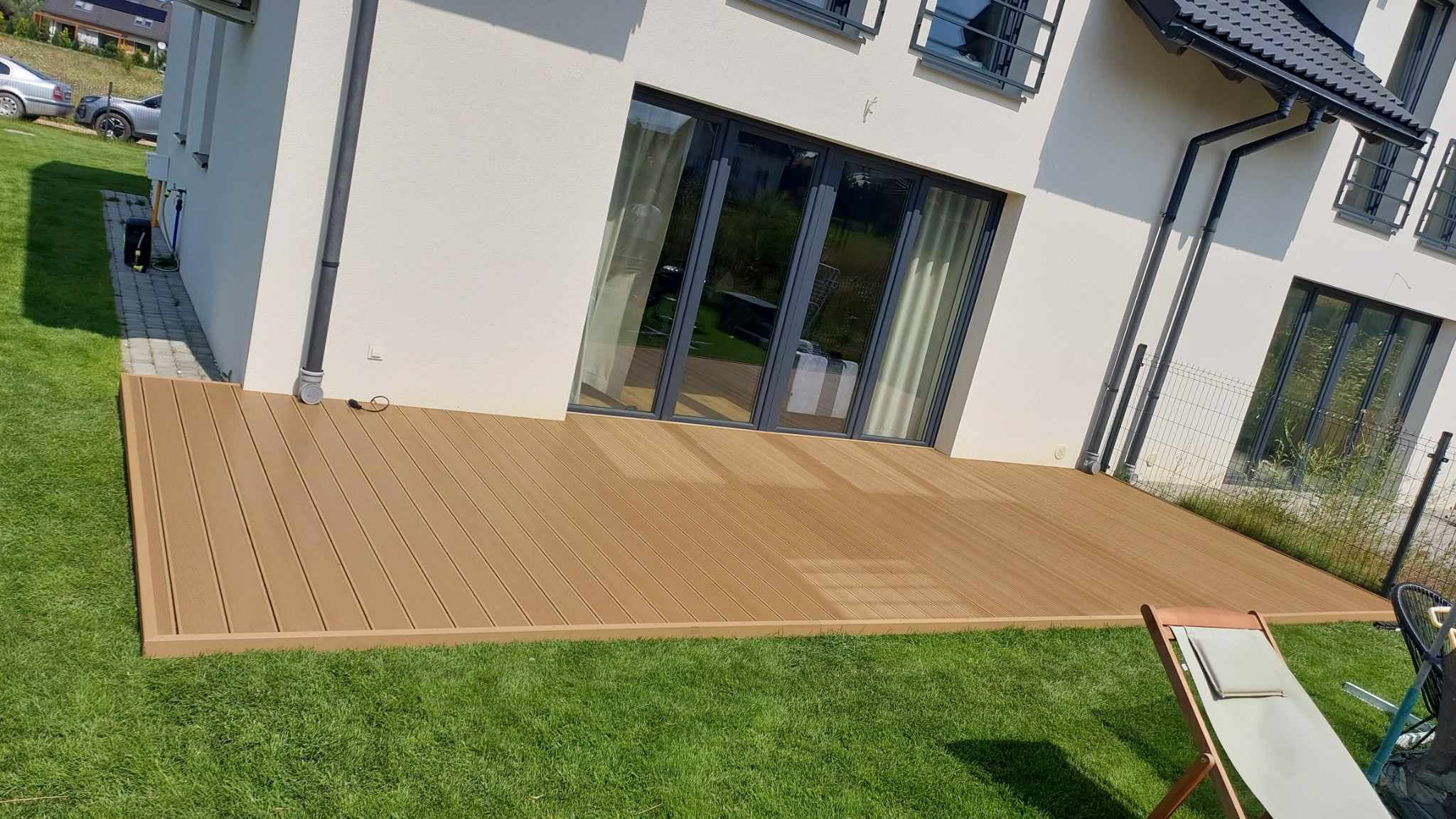 Composite and timber terraces - Łeba