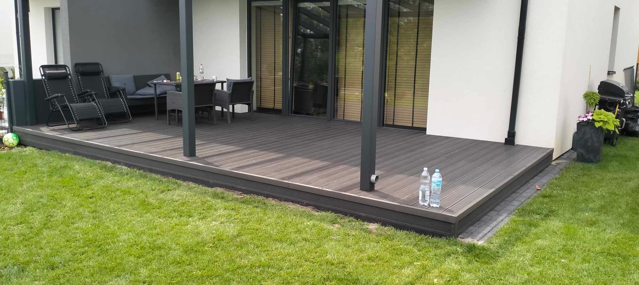 Composite and timber terraces - Łeba