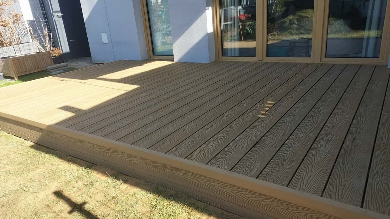 Composite and timber decking - Wieliczka