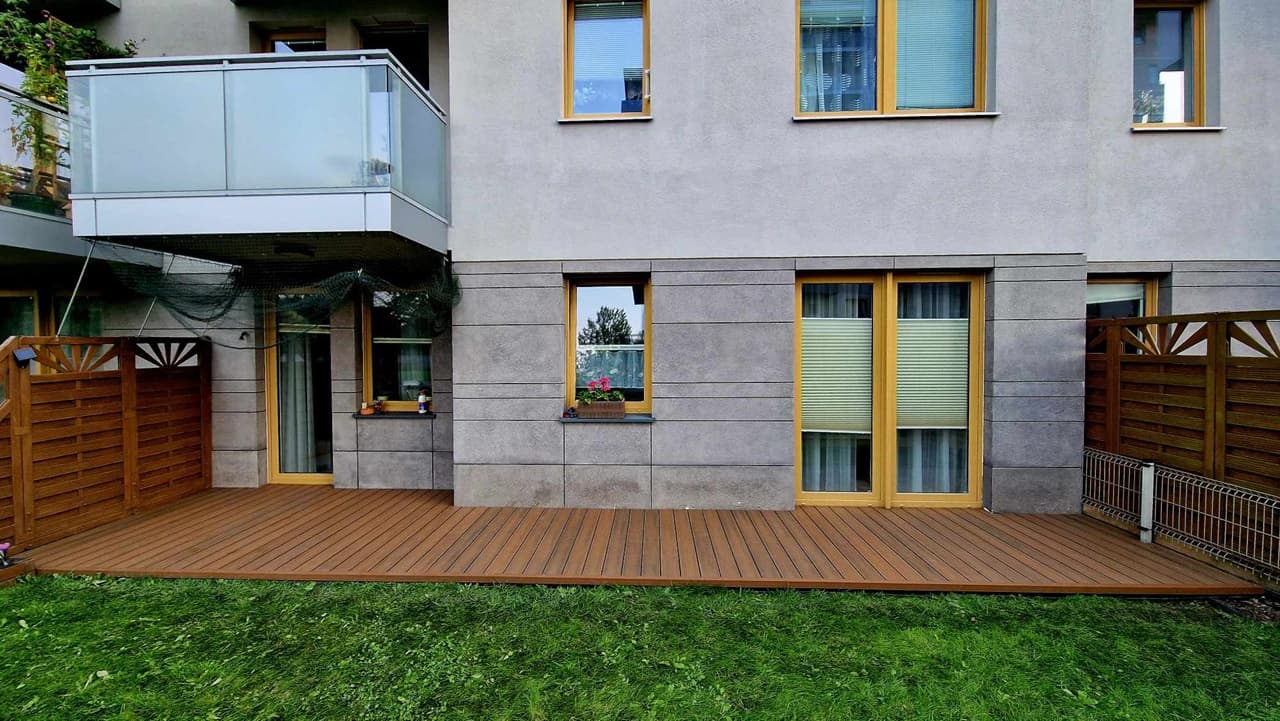Composite decking board for a terrace - Lubliniec