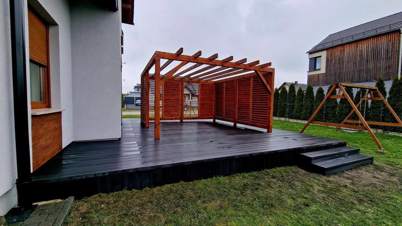 Composite and wooden terraces - Iława