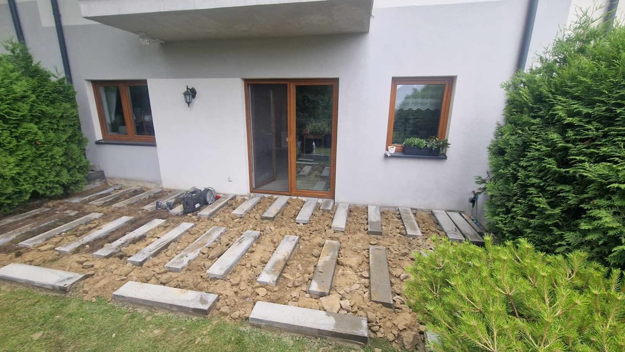 Composite terrace system - Wałbrzych