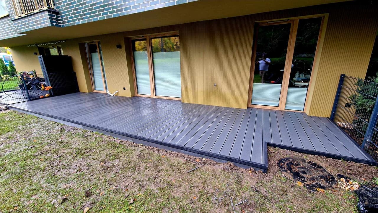 Composite decking system - Czaplinek