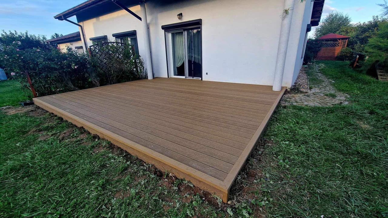 Composite and timber terraces - Otwock