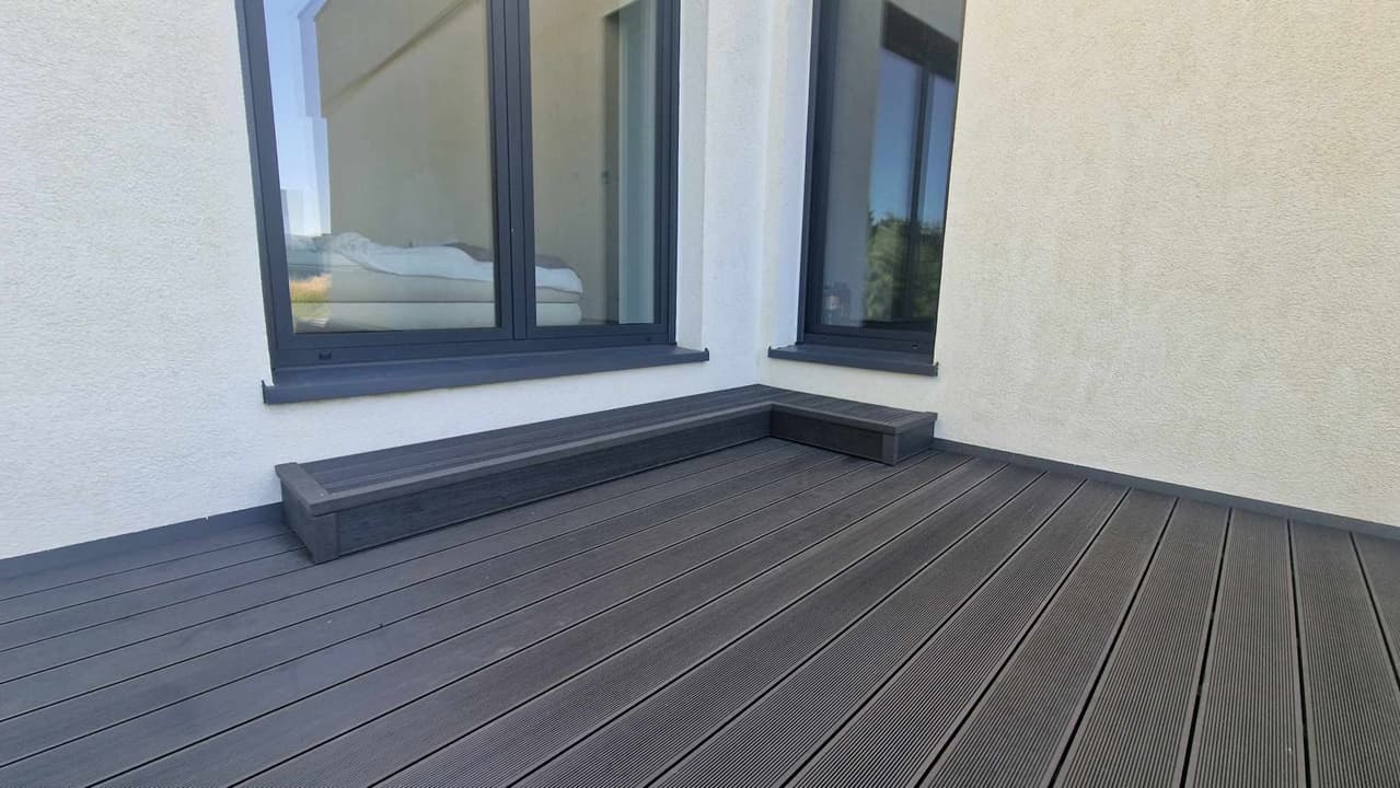 Composite decking system for terraces - Pabianice