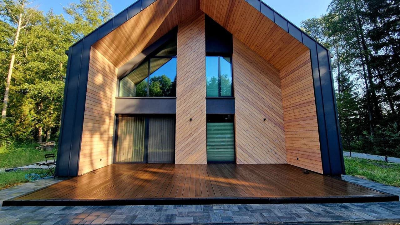 Composite and timber terraces - Chojnice