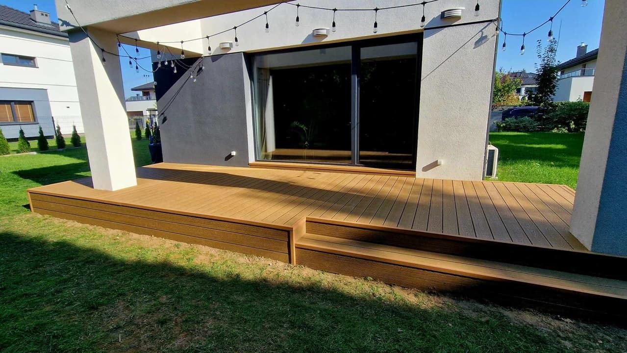Composite and timber terraces - Brodnica