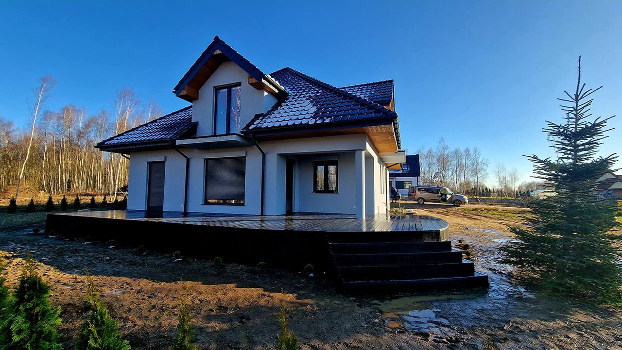 Terrace construction in Sosnowiec