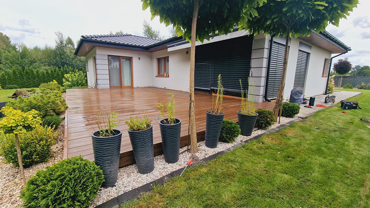 Decking board in Kielce