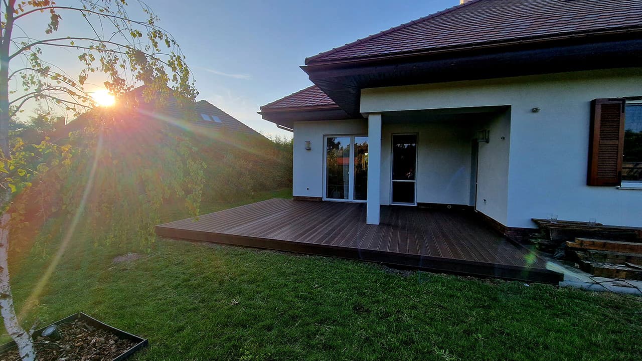 Composite decking installation – Toruń