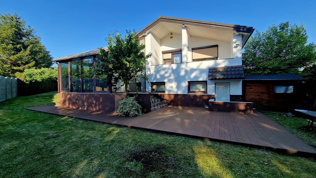 Composite decking system - Bydgoszcz