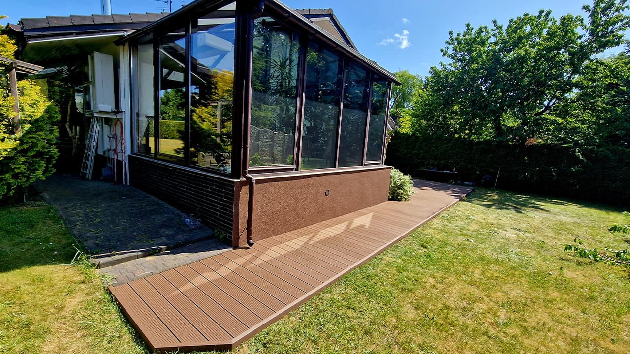 Composite decking installation - Bydgoszcz