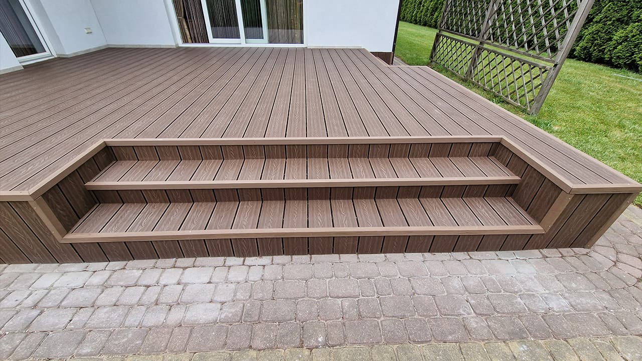 Composite decking system - Grudziądz