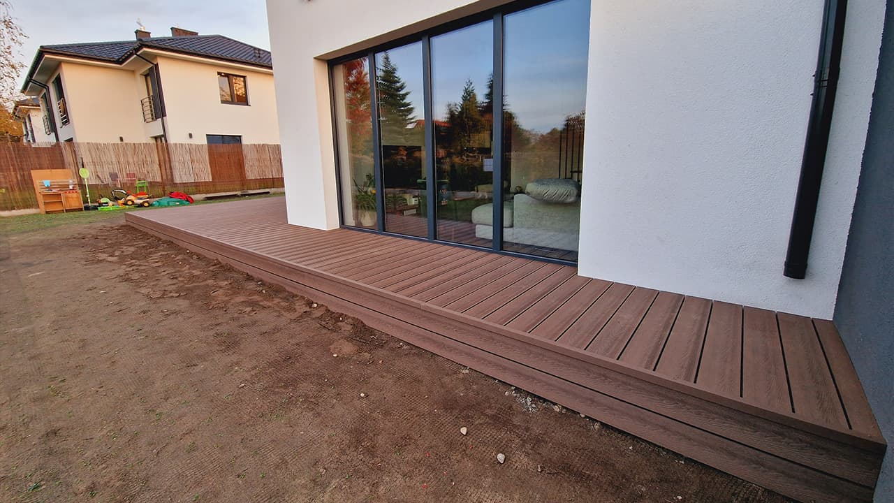 Composite terrace system - Koszalin