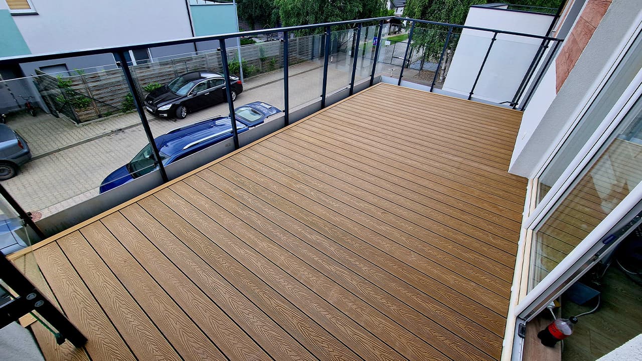 Composite and timber decking - Opole