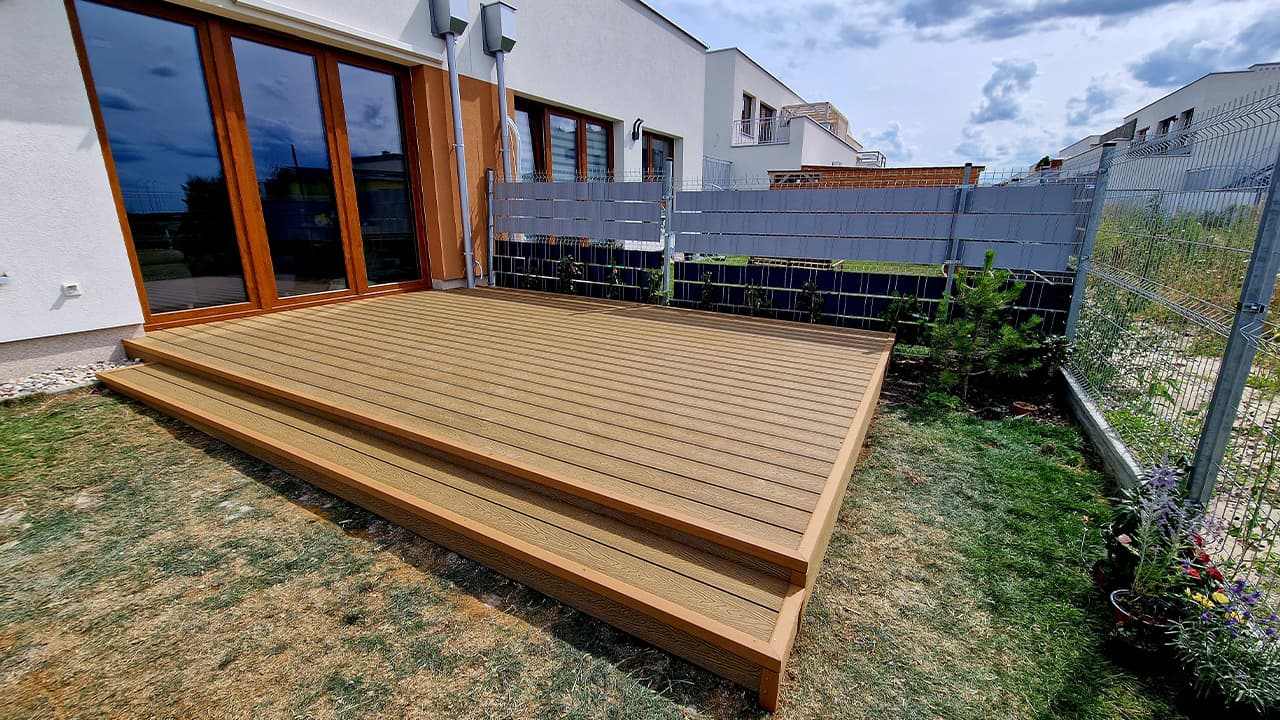 Composite decking system – Gorzów Wielkopolski