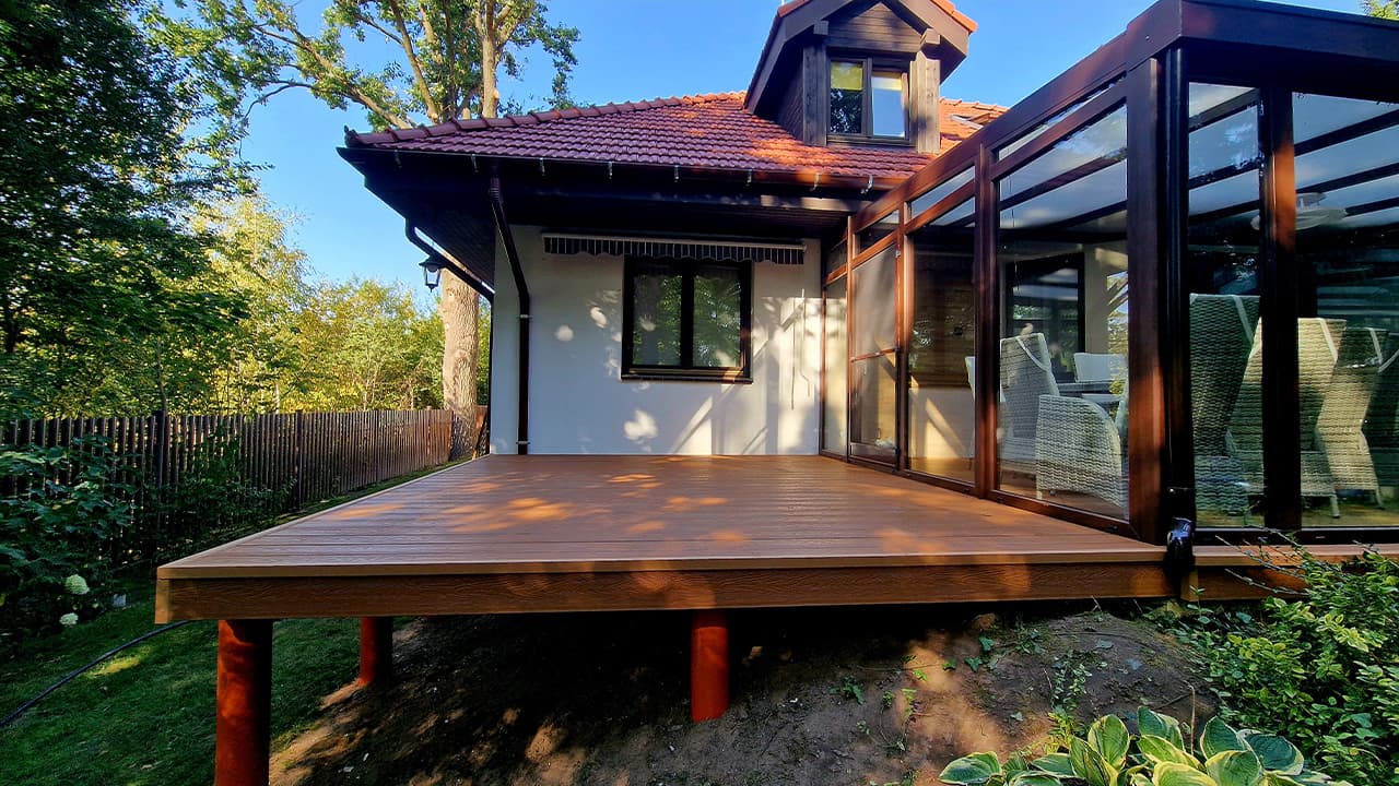 Composite decking system – Elbląg
