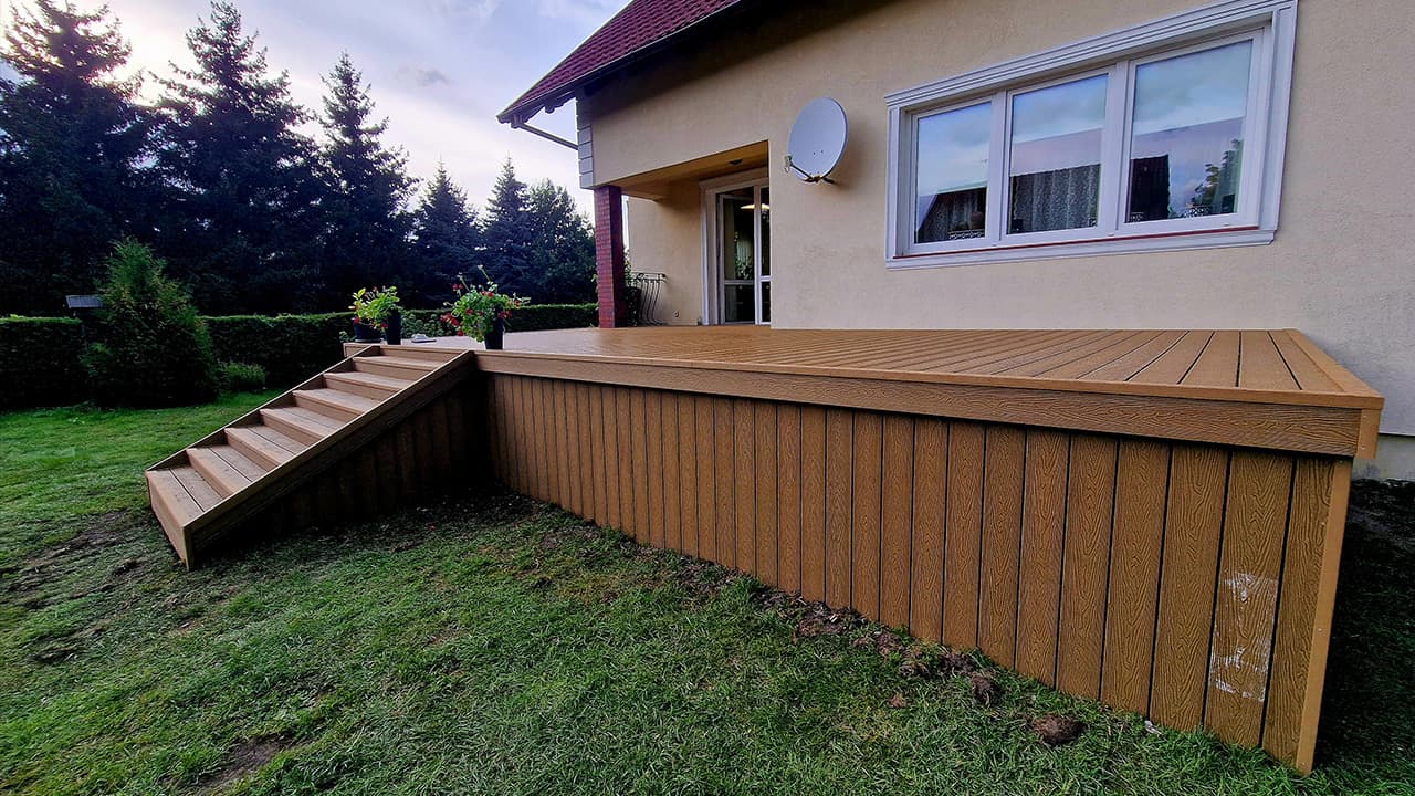 Composite decking system – Rzeszów