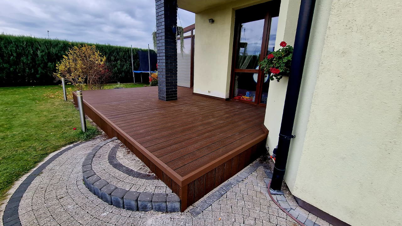 Composite terrace system - Kraków
