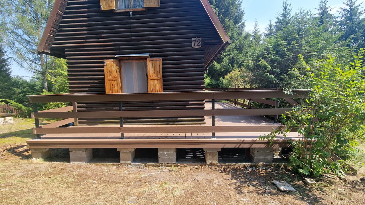 Decking installation in Olsztyn and the surrounding area