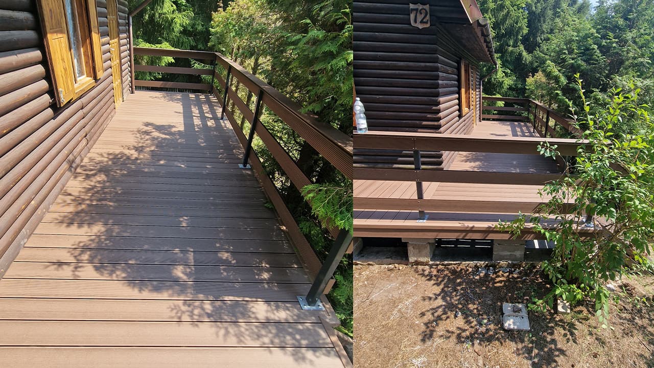 Decking boards to be installed - Olsztyn