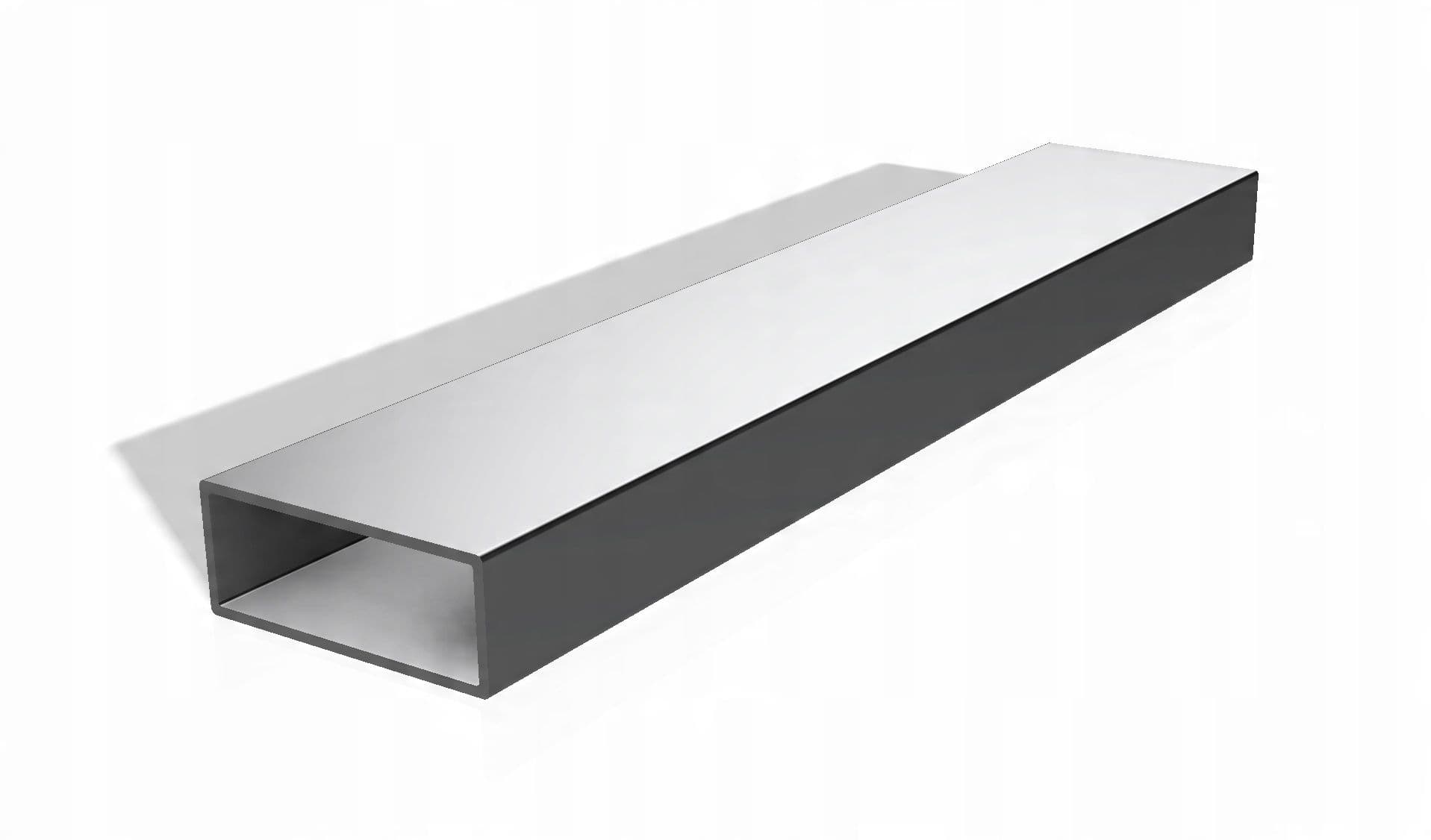 Rectangular aluminium tube 120x20x2 (PROFILE)