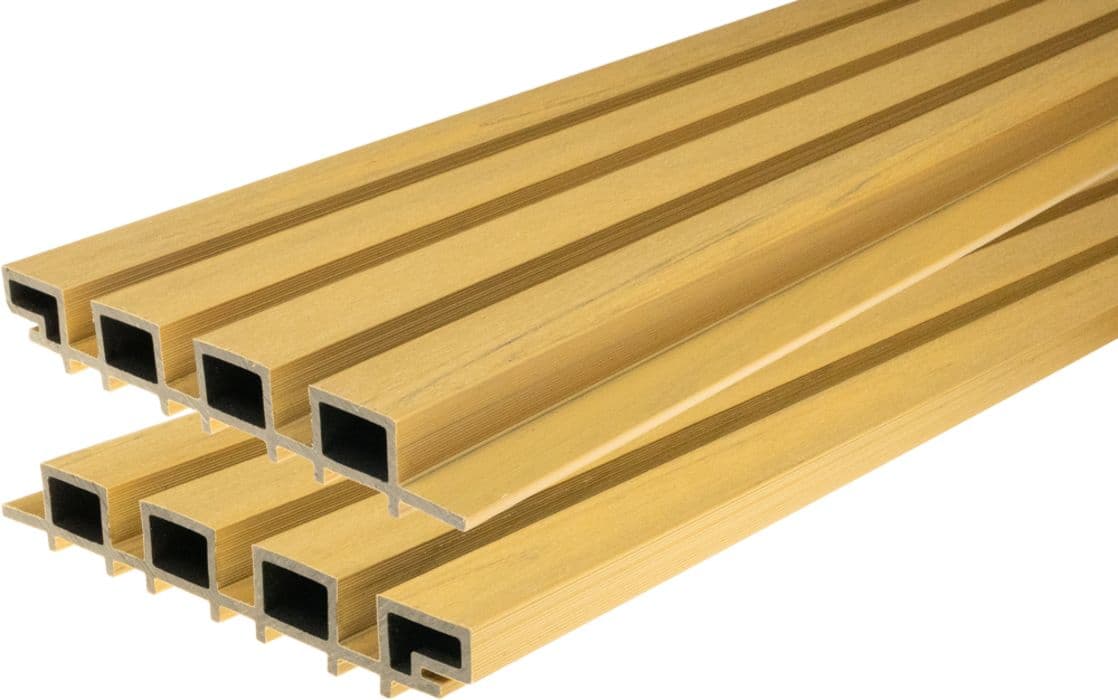PREMIUM OAK Slatted Composite Cladding Board