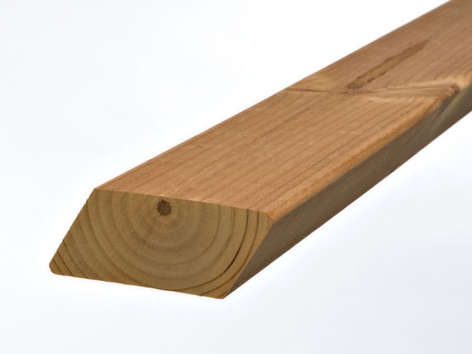 Lunawood Thermopine Parallelogram Cladding Board 26x68 3.0 m