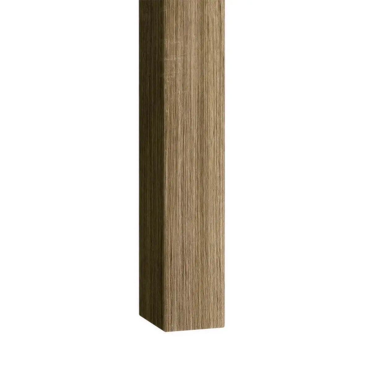 Ash-grey oak wall slats 30x40 mm – decorative wall strips