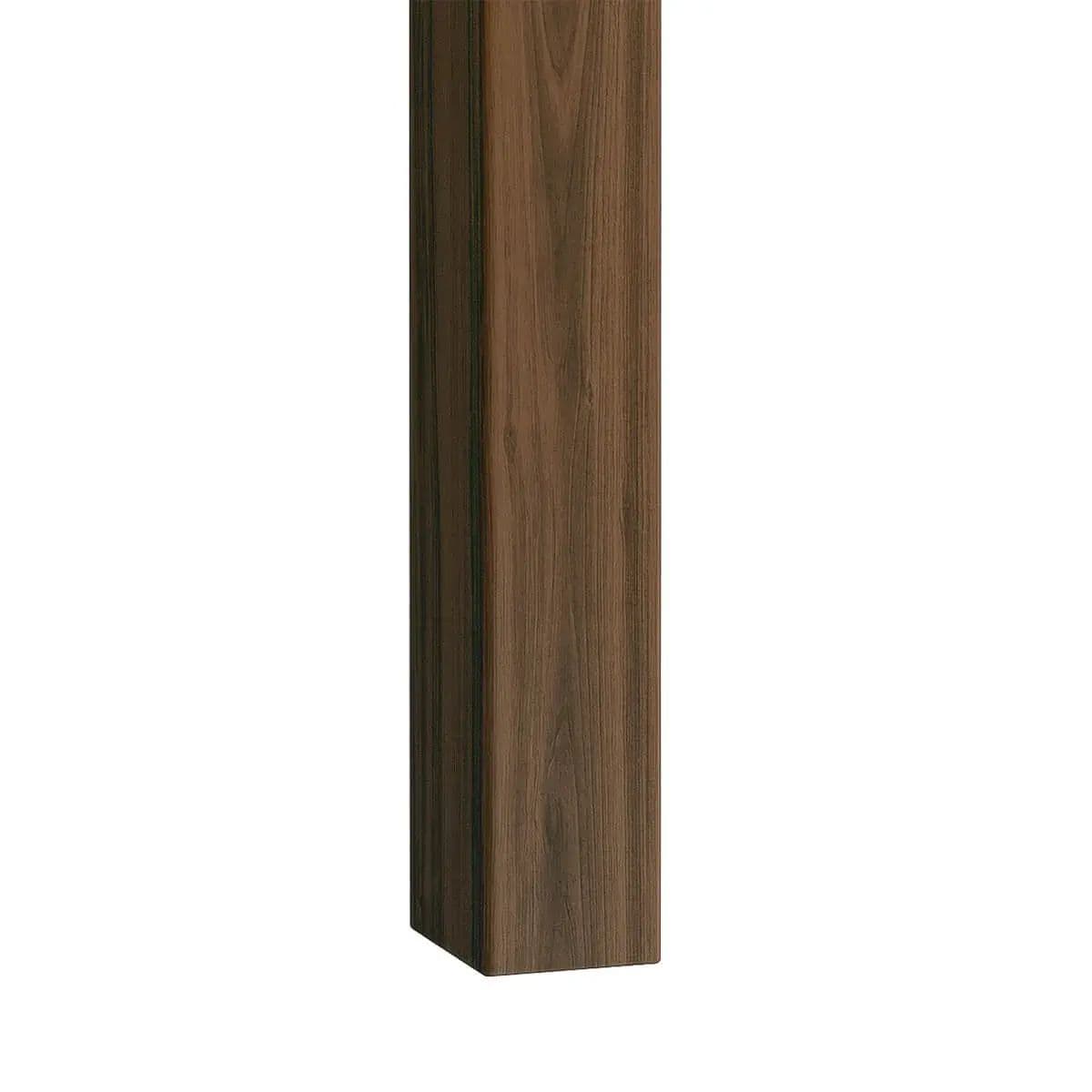 Walnut wall slats 30x40 mm – decorative wall strips