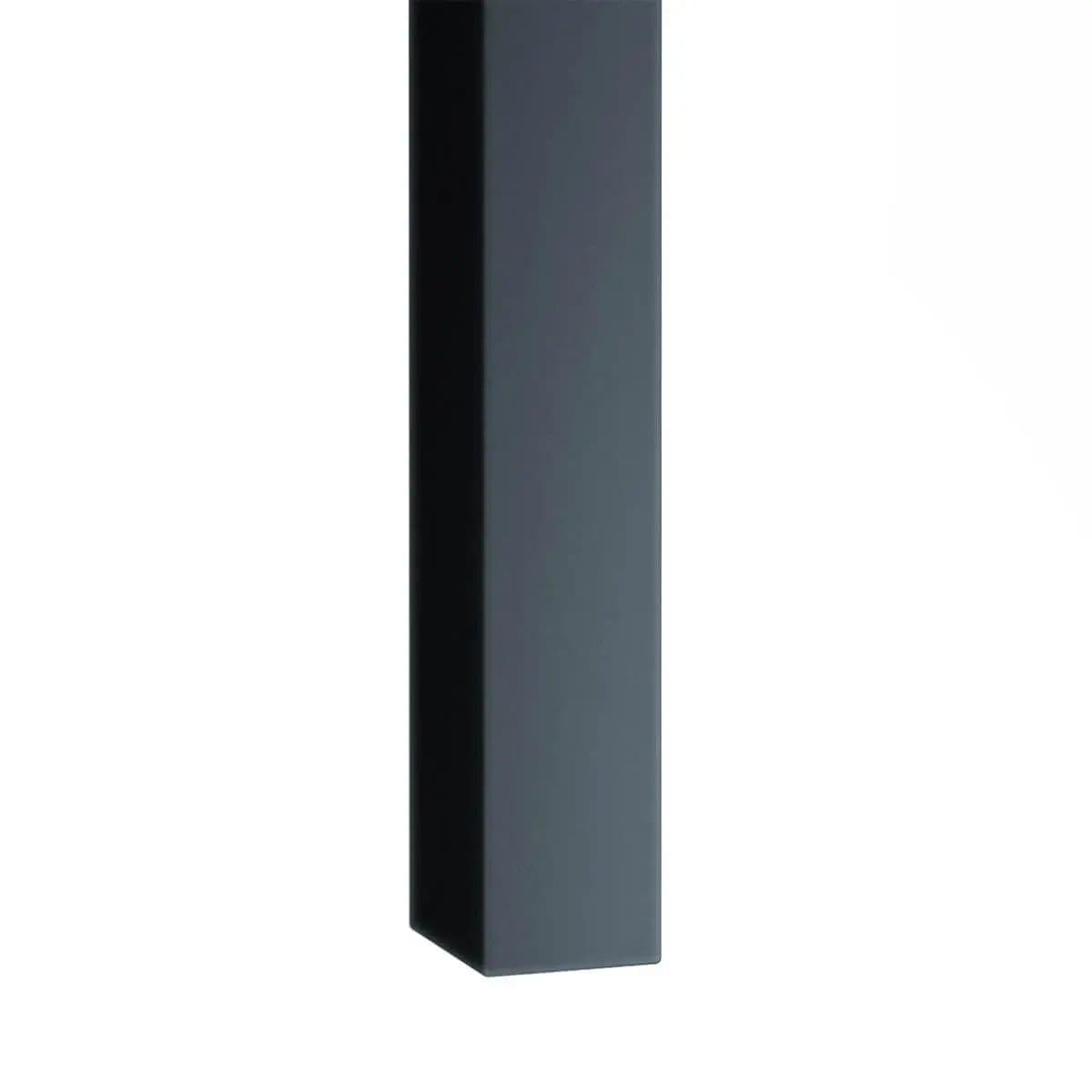 Anthracite wall slats 30x40 mm – decorative wall strips