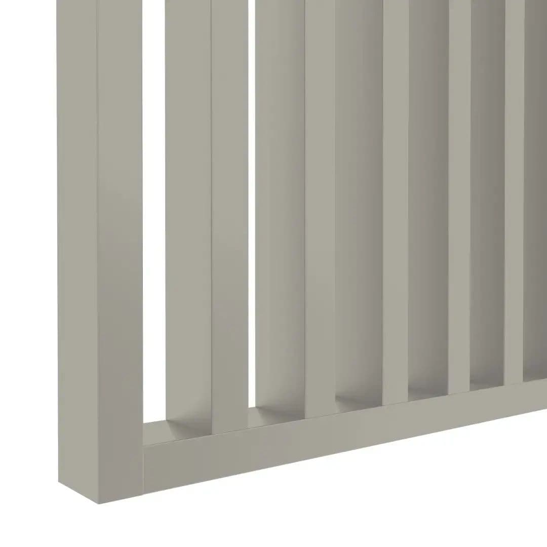 Cashmere 30x60 mm slatted partition wall up to 2750 mm wide – assembly kit