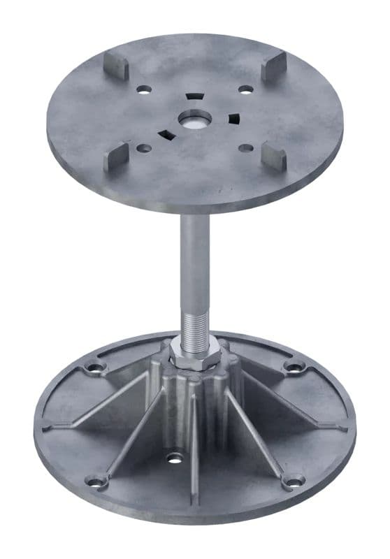 ALU MAX fire-resistant adjustable paving pedestal