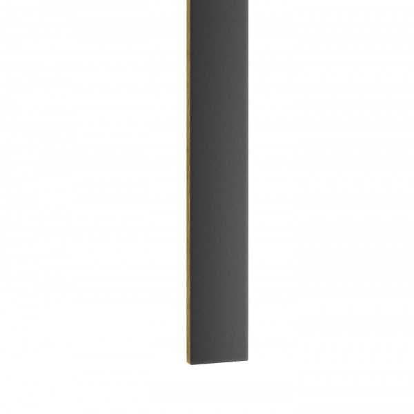 Trim strip between slats - black