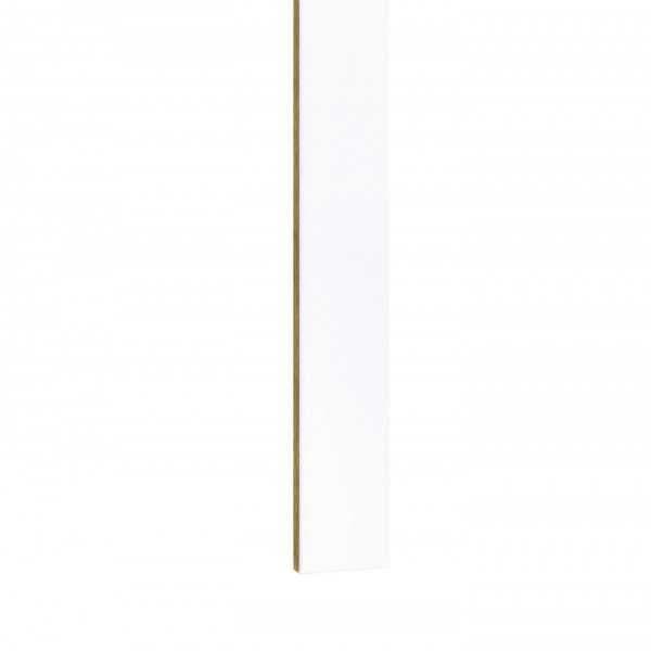 Trim between slats - white