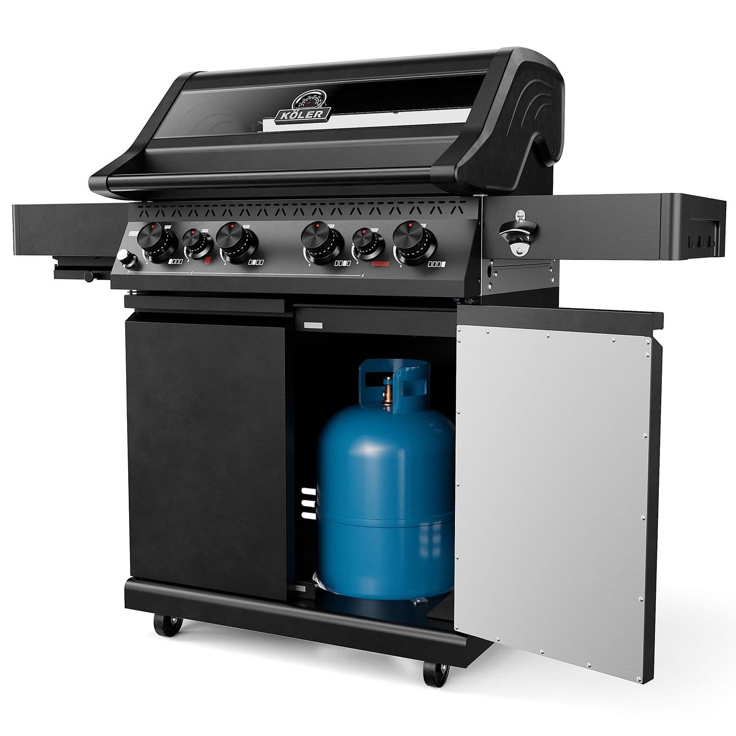 Koler Krone S1 Black Gas Barbecue