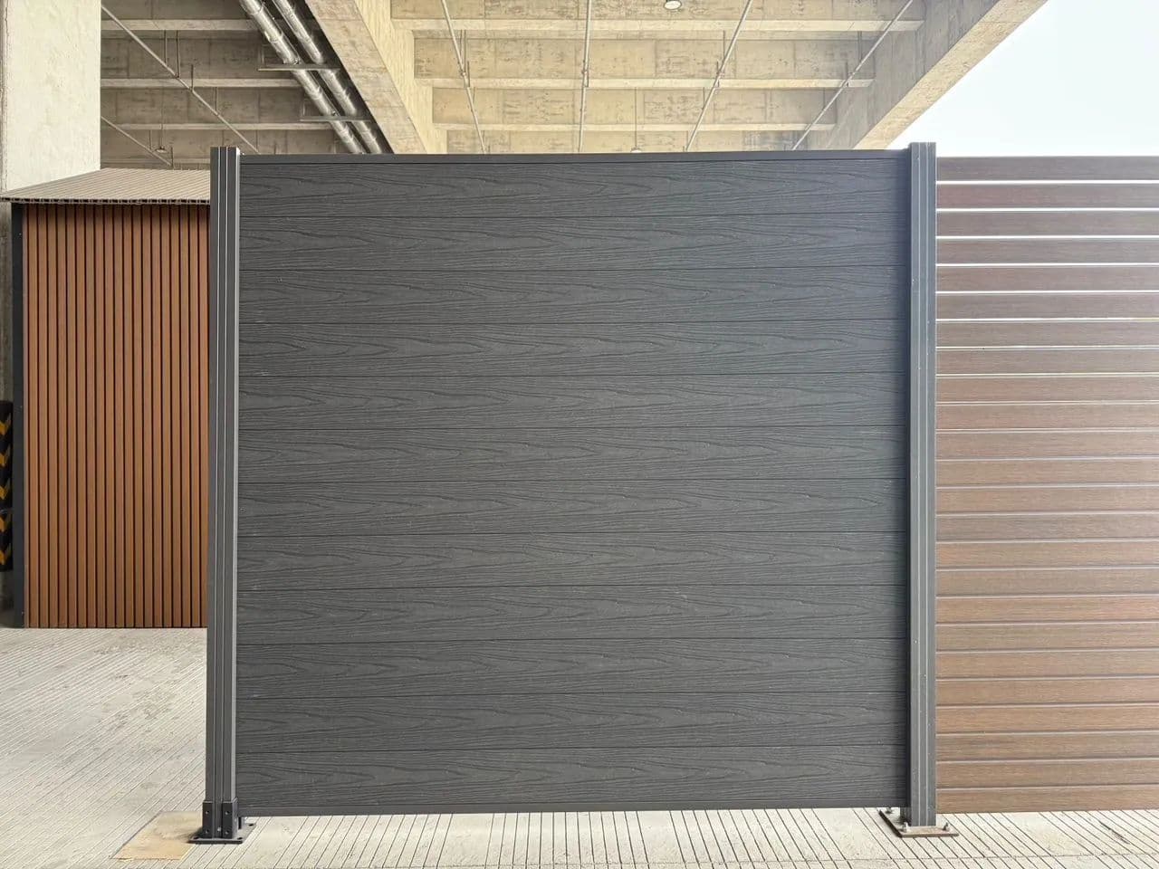 Composite fence panel 1.8 m×1.8 m
