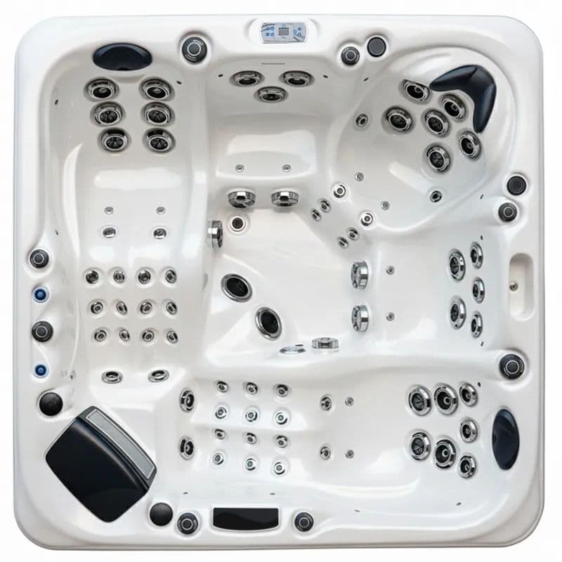 Garden hot tub SPA347 230x230 cm